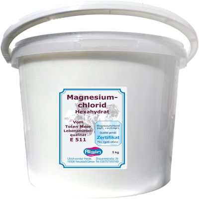 Algin Magnesium Chloride from the Dead Sea 3 x 5 kg Bucket