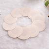 10 Pairs Round Disposable Non Woven Fabric Adhesive No Show Nipple Cover Patches Breast Petals Chest Pad view 2