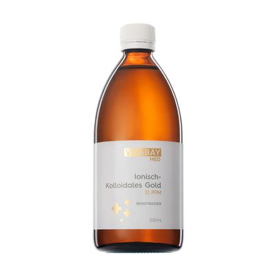 Colloidal Gold 10 PPM Highly Concentrated (Purity 99.99%) (500 ml)