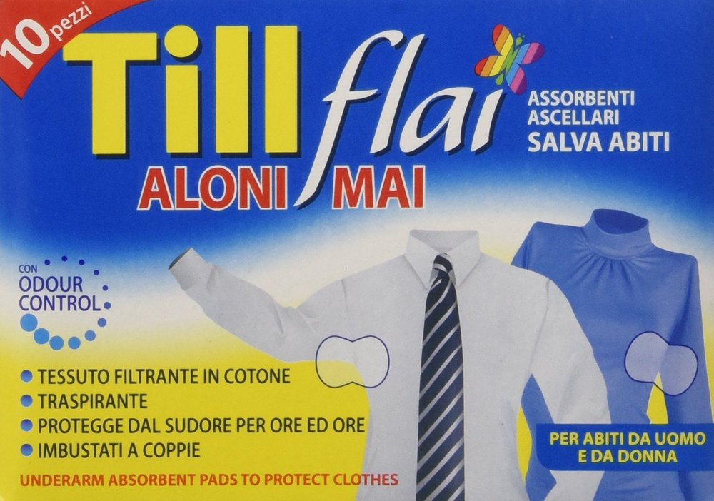 Absorbent Underarm anti-aloni 10 Pack Absorbent