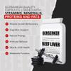 Berserker Desiccated Beef Liver Supplement 750mg per Capsule 120 Capsules, Un-defatted to Provide Full Absorption of Naturally Occurring Vitamins and Minerals Found in Beef Liver | Made in The UK view 2