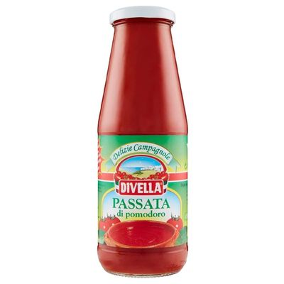 Divella passata di pomodoro italiana grammi 680 12 pezzi (078590)