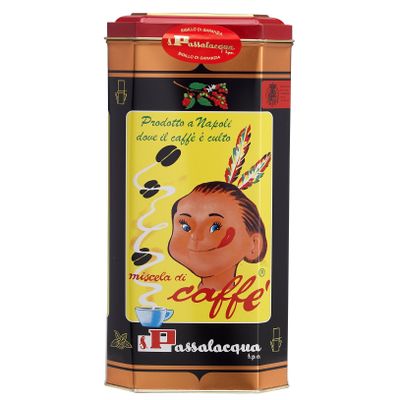 COFFEE PASSALACQUA MEKICO - GUSTO TONDO - 100% ARABICA - TIN 1Kg GROUND