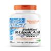 Doctors Best Stabilized R-Lipoic Acid with BioEnhanced Na-RALA, Non-GMO, Gluten Free, Vegan, Helps Maintain Blood Sugar Levels, 100 mg 180 Veggie Caps view 1