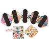 6PCS Charcoal Bamboo Menstrual Pads Panty Liner (SC6+1) view 2