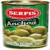 Serpis - Green Olives Stuffed with Anchovies. 12.34 oz view 1