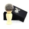 Badger Hair Shaving Brush in Ivory Colour Base for Perfect Shave. view 1