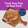 Blue Buffalo Sizzlers Natural Bacon-Style Soft-Moist Dog Treats, Original Pork 15-oz bag view 4