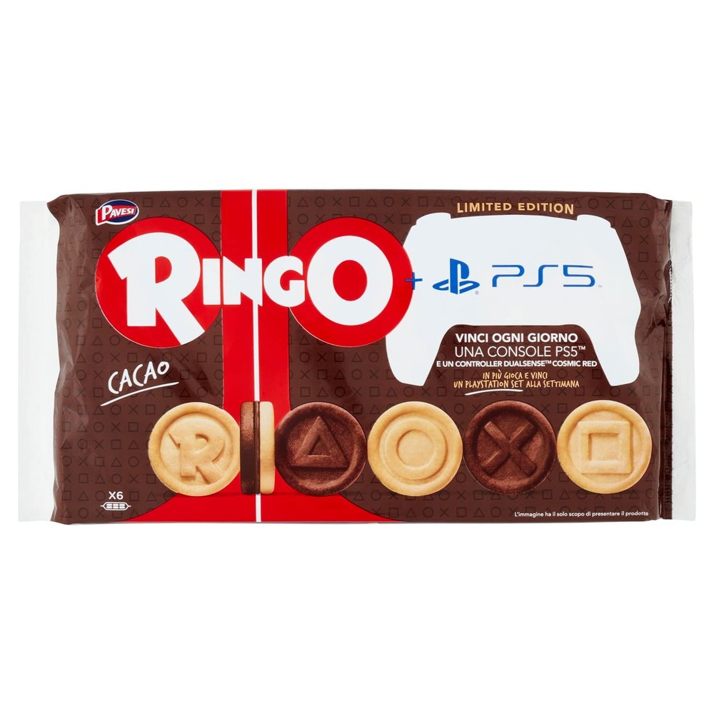 RINGO CACAO CONFEZIONE DA 6 330G