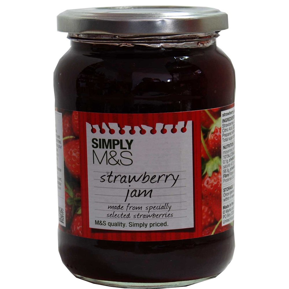 Marks & Spencer - Simply M&S Strawberry Jam 454g (From the UK) by Marks & Spencer