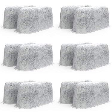 Spread - Pack of 12 Premium Charcoal Coffee Filters for All Cuisinart Coffee Machines - DCC-RWF