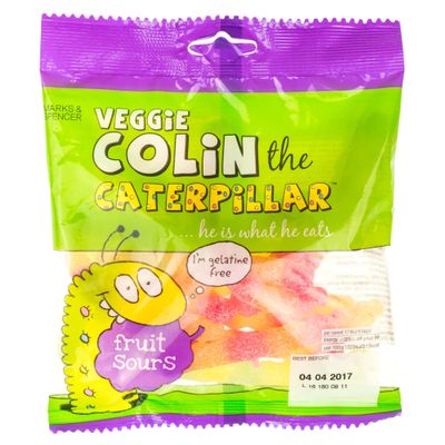 Marks & Spencer Colin The Caterpillar Fruit Sours 170g - 2 Packs