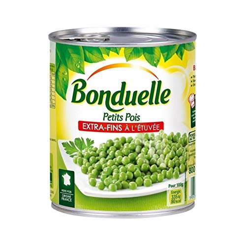 Bonduelle Petits Pois Extra Fins 3X560G - Livraison Gratuite Pour Les Commandes En France - Prix Par Unit