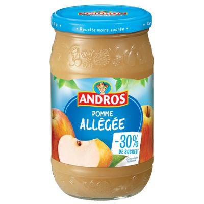 Andros Light apple compote - The jar of 730 g