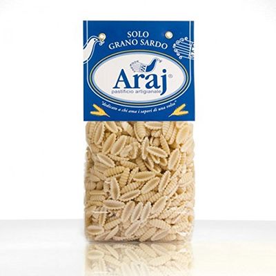 18 pz x 500 gr - Malloreddus rustici - Traditional Sardinian Pasta, with Senatore Cappelli durum Wheat Made in Isili, Sardinia