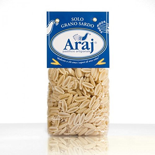 18 pz x 500 gr - Malloreddus rustici - Traditional Sardinian Pasta, with Senatore Cappelli durum Wheat Made in Isili, Sardinia