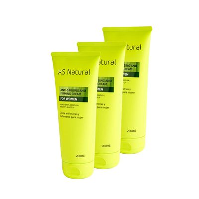 3 XS Natural Anti-Stretch Marks and Firming Cream