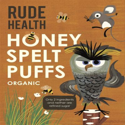 Rude Health Foods | Honey Puffed Spelt | 7 x 175g