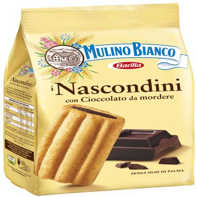 Mulino Bianco | Italian Biscuits | Mulino Bianco, Nascondini -330g | Italian Cookies | 11.64 Ounce Total Weight
