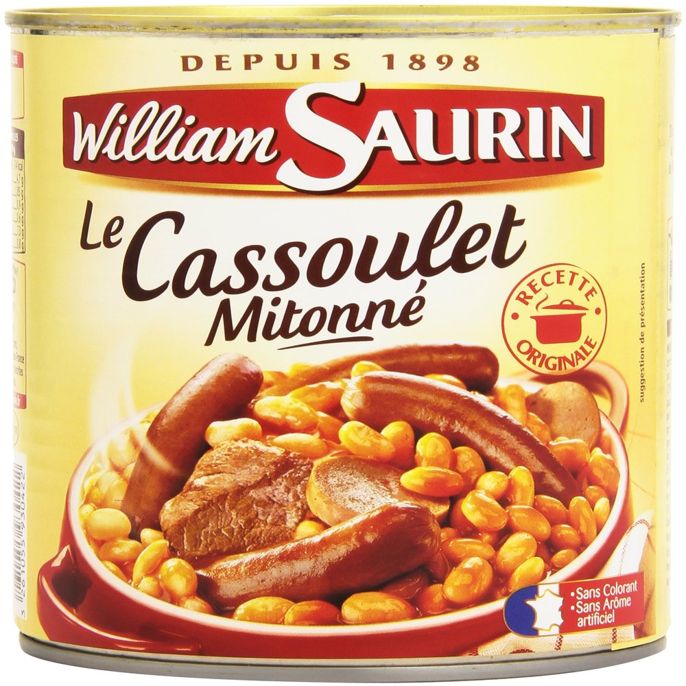 William Saurin Cassoulet Box 840 g Net