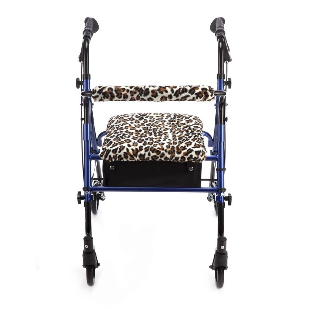 Rollator Makeover Set - Cream Leopard