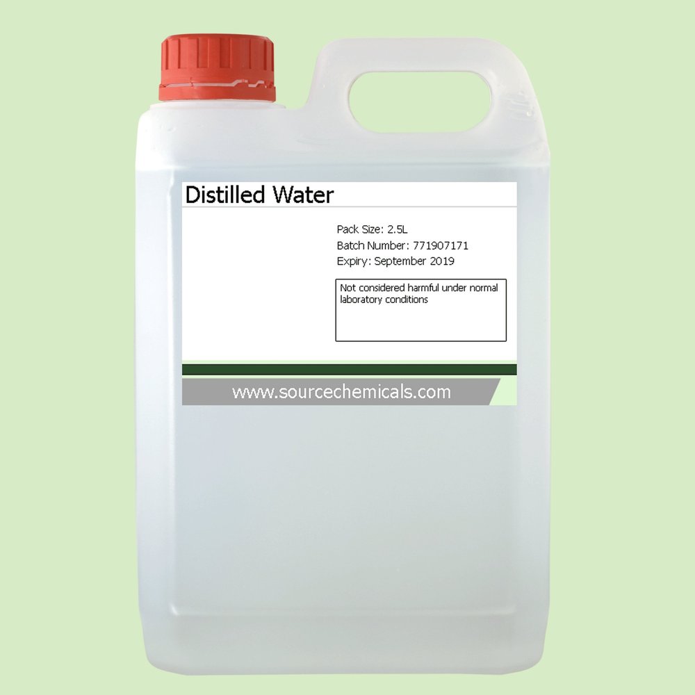 Distilled Water 2.5 Litre (2.5L) Inc Courier Delivery