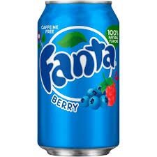 12 x Fanta Berry Cans (355ml)