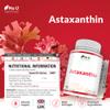 Astaxanthin 12mg - 180 High Strength Softgel Capsules - 6 Month Supply - Powerful Antioxidant Supplement - Astaxanthin from Haemotococcus Pluvialis Algae - Made in The UK - Nu U Nutrition view 4