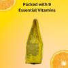 Cedevita Lemon Flavored Instant Drink Contains 9 Vitamins to Quickly Energize Your Body & Mind Revitalize Yourself with Vitamins Enriched Fruity Powder - 1 kg Pack for 13 Litres of Drink (Lemon) view 4