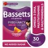 Bassetts Vitamins Pregnancy+ Omega-3 DHA Multivitamins & Multiminerals Strawberry & Orange Flavour 30 Gummy Pastilles view 2