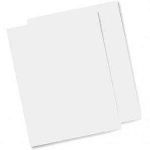 BRAMA CARTUCHOS Edible Wafer Paper, 25 Sheets A4 White Gloss - Thickness 0.6mm, Baking Paper for Use with Edible Ink, Madrid