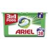 Ariel 3 in 1 Pods Original Detergent Capsules Pack of 3, 38 Washes (Total of 114 Washes) view 1