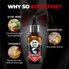 Beardo Godfather Lite Beard And Moustache Oil - 30 ml With Natural Ingredients - Almond Oil, Aloe Vera Extract, Castor Oil, Olive Oil view 4