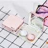 baisheng Mini Travel Simple Contact Lens Case Box Container Holder (Rose gold) view 4
