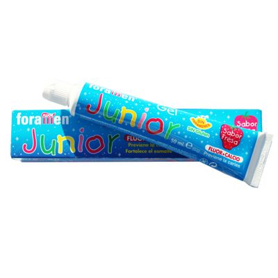 FORAMEN JUNIOR GEL STRAWBERRY FLAVOUR TOOTHPASTE FOR KIDS 50 ml