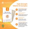 Healthspan Vitamin B Complex | 8 B-Complex Vitamins | Heart Health, Mental Performance & Psychological Function | Combat Tiredness & Fatigue | Gelatin Free | Vegan (120 Tablets (High Strength)) view 2
