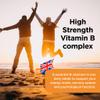 Healthspan Vitamin B Complex | 8 B-Complex Vitamins | Heart Health, Mental Performance & Psychological Function | Combat Tiredness & Fatigue | Gelatin Free | Vegan (120 Tablets (High Strength)) view 3