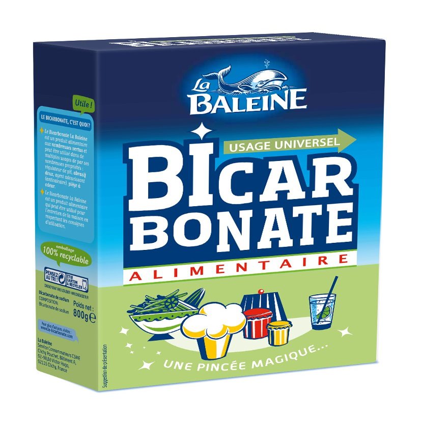 La Baleine whale bicarbonate food 800g - set of 4