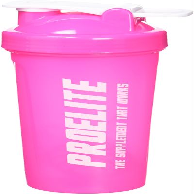 ProElite V4 Mixable Protein Shaker Bottle, 600 ml, Pink