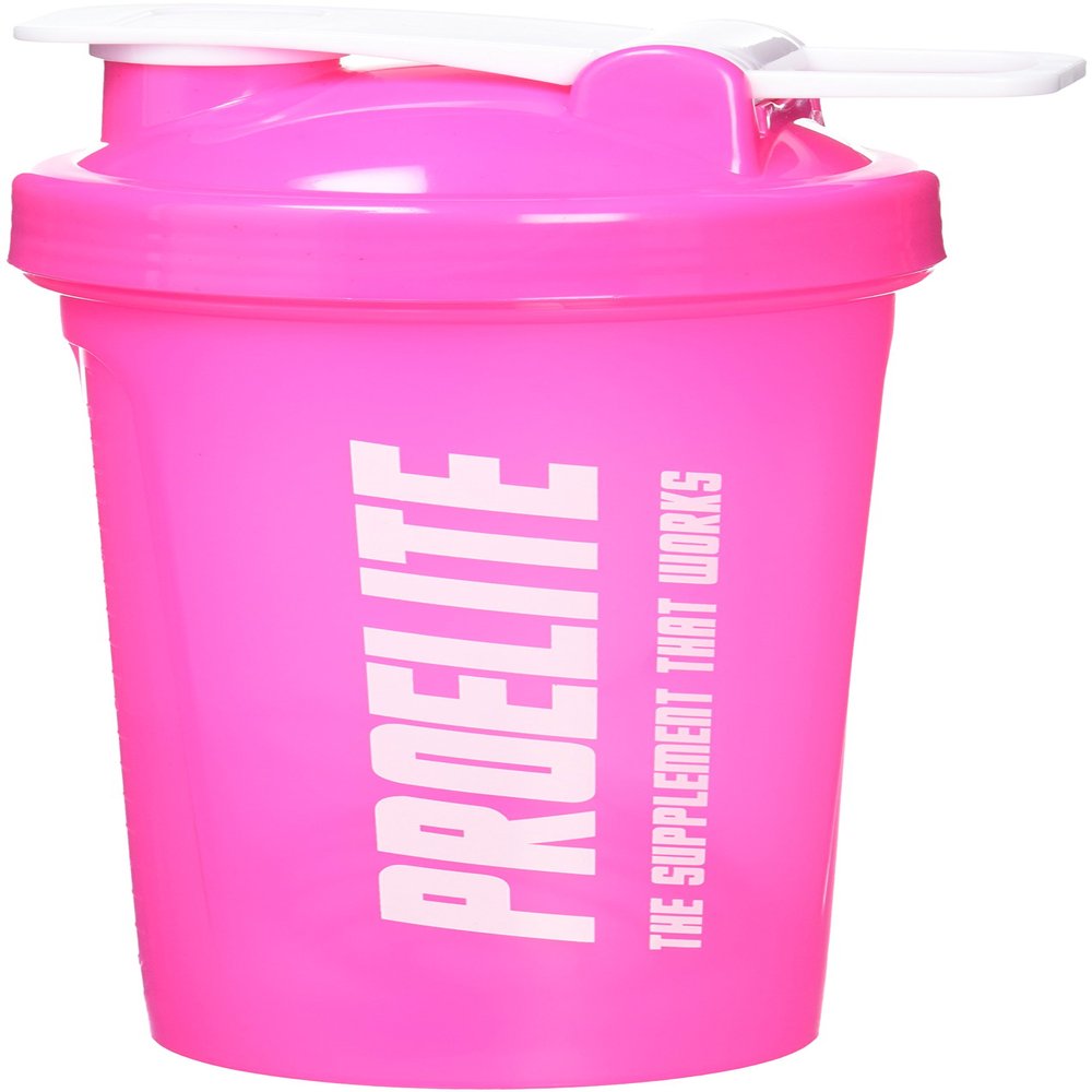 ProElite V4 Mixable Protein Shaker Bottle, 600 ml, Pink