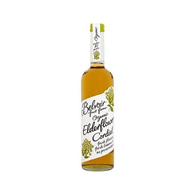Belvoir Organic Elderflower Cordial 500ml (Pack of 4)