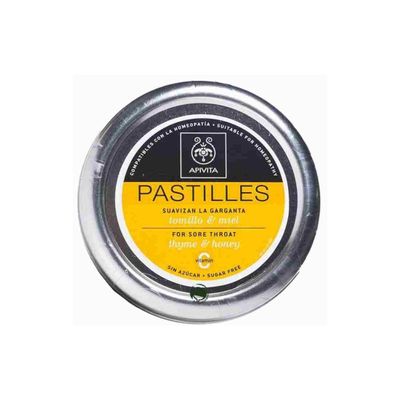 Apivita Expectorant tablets with honey & thyme