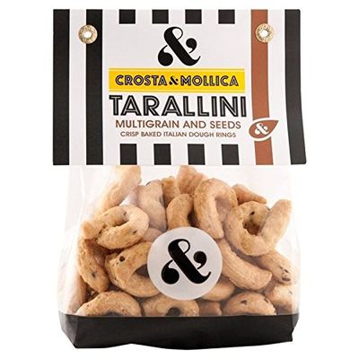 Crosta & Mollica Tarallini Multigrain & Seeds 170g (Pack of 4)