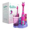 Brusheez Kids Electric Toothbrush Set - Safe & Effective for Ages 3+ - Parent Tested & Approved with Gentle Bristles, 2 Brush Heads, Rinse Cup, 2-Minute Timer, & Storage Base (Prancy The Pony) view 1