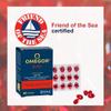 OMEGOR Krill Oil Capsules Omega 3 - Antartic Krill Oil with EPA, DHA, Astaxanthin, Choline, Phospholipids - High Bioavailability and No Aftertaste (60 Softgel Caps) view 3
