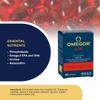 OMEGOR Krill Oil Capsules Omega 3 - Antartic Krill Oil with EPA, DHA, Astaxanthin, Choline, Phospholipids - High Bioavailability and No Aftertaste (60 Softgel Caps) view 4