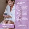 Dermoxen Intimate Moisturising Cleanser Women. Intimate Soap Ideal for Dryness, Redness and Itching even during Menopause. With Aloe Vera. Nickel Tested. 200 ml view 3