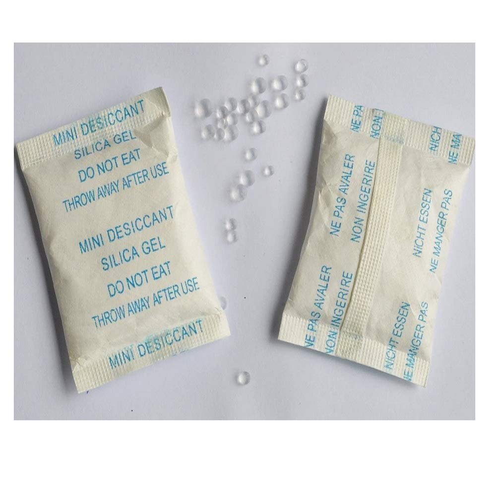 POLYBAGSTORES PACK OF 600-5G (GRAMS) SILICA GEL POUCHES/SACHETS OF SILICA GEL CRYSTALS