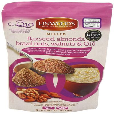 Linwoods Milled Flaxseed Nuts& Q10 Mix 360g