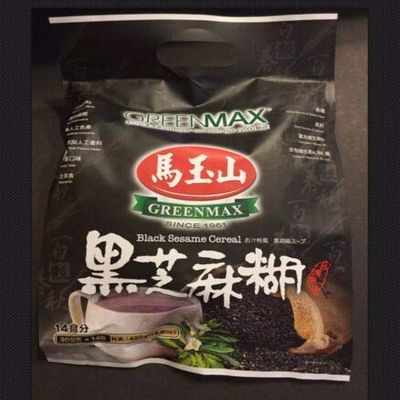 Greenmax Black Sesame Cereal 30g x 14 Sachets (420g)